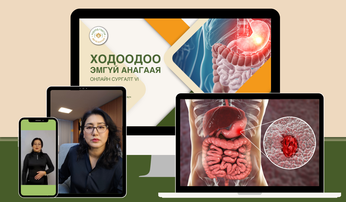Ходоодоо эмгүй анагаая – Онлайн хичээл 2026